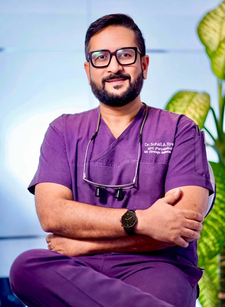 Dr. Suhail A. Syed - Dental Surgeon, Implantologist and Prosthodontist at Redesign Dental Clinics