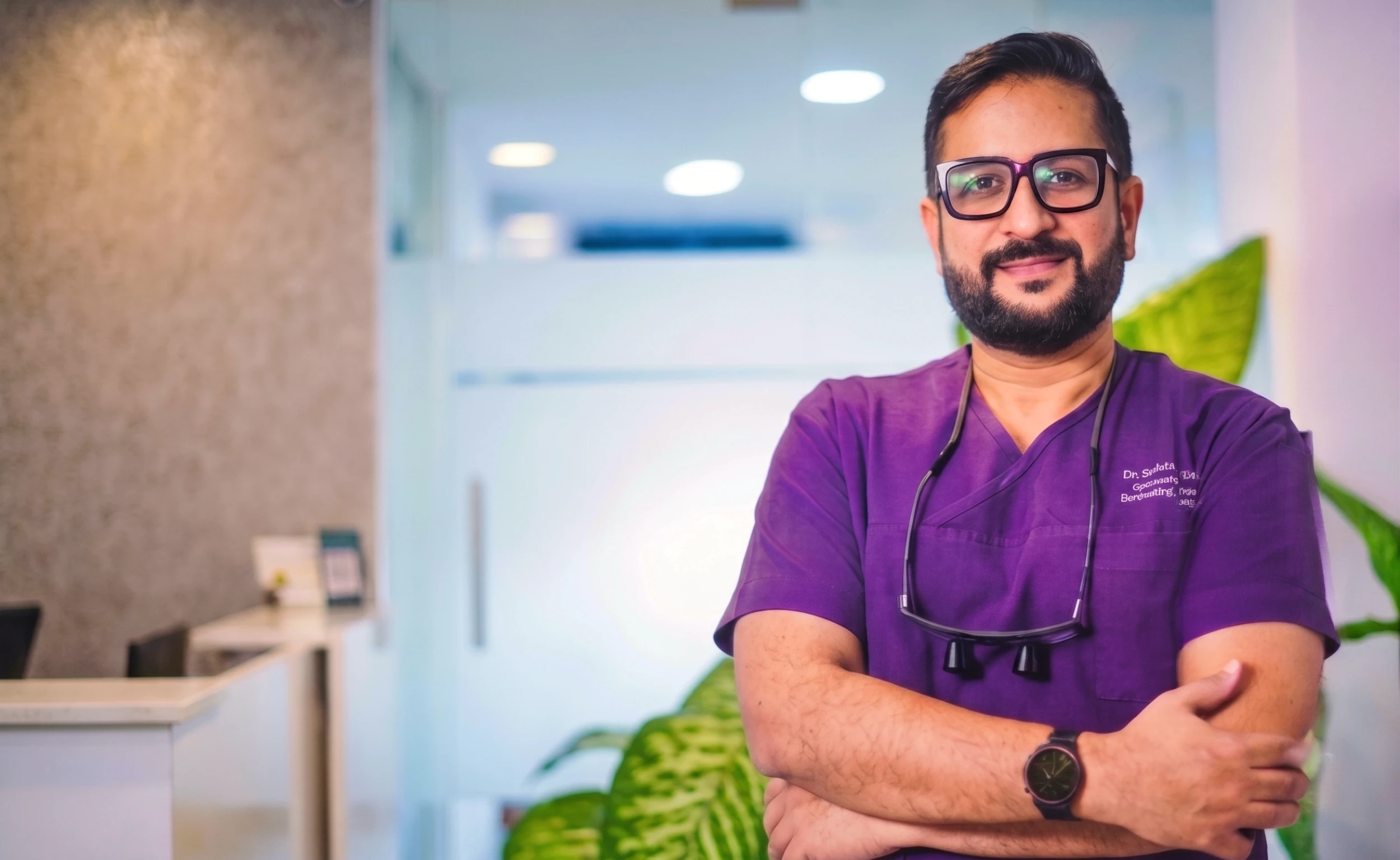 Dental surgery in progress at Redesign Dental Clinics